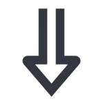 Transfer Long Down SVG Icon